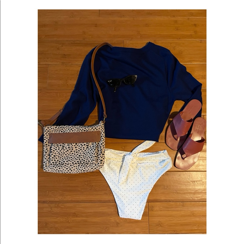 ROVE High-Waisted Bikini Bottom 🍓